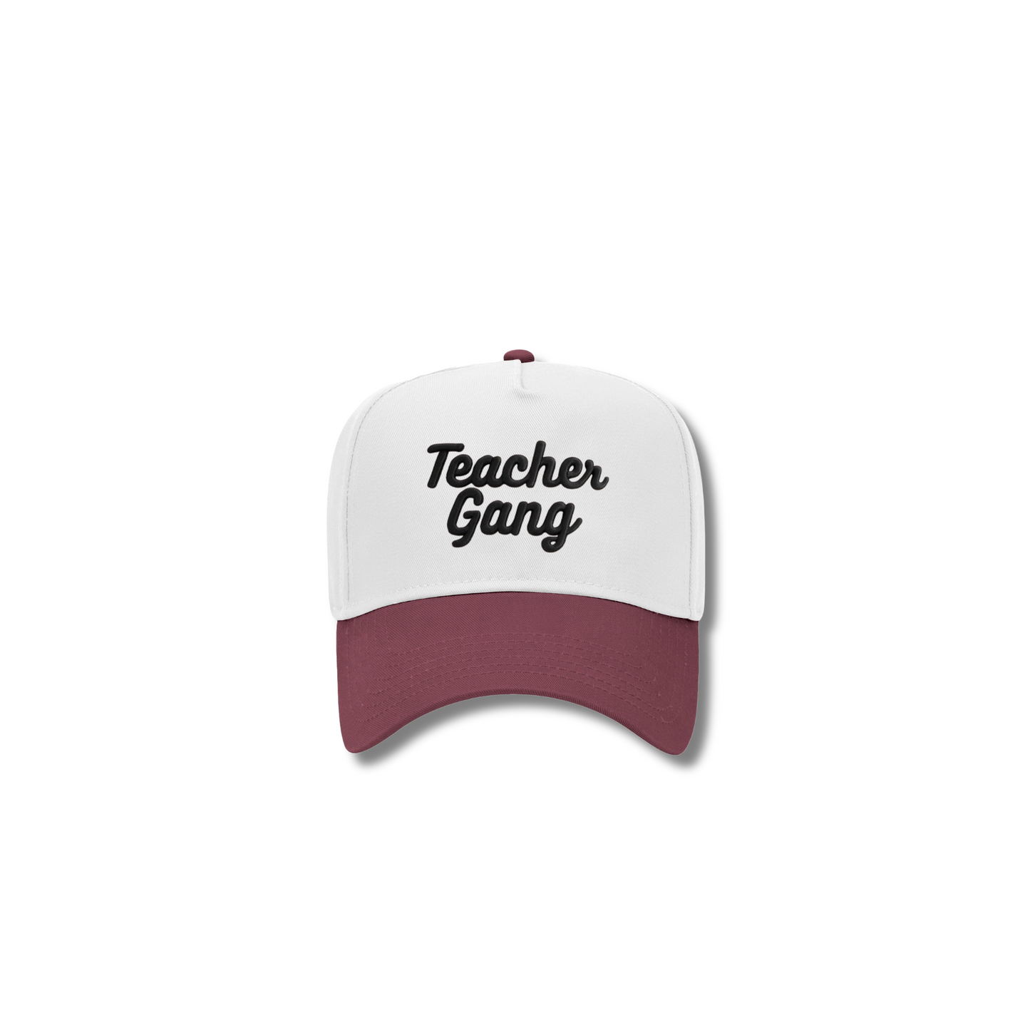 Maroon Teacher Gang Hat